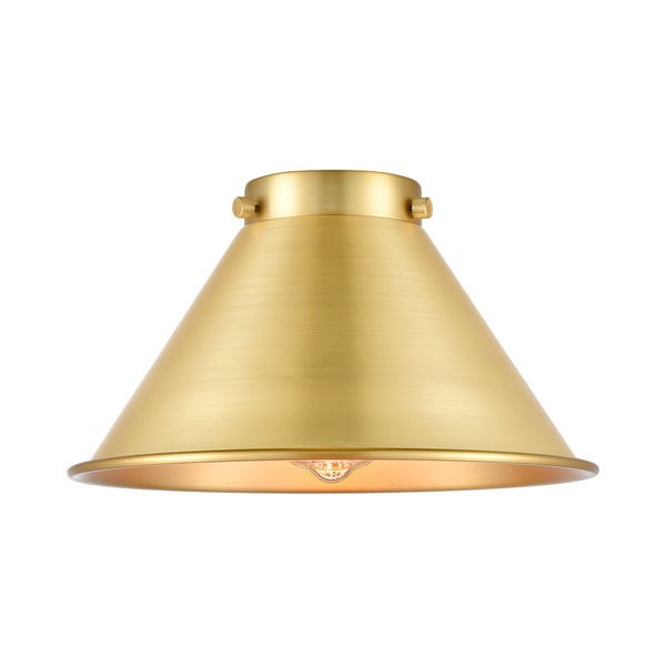 Briarcliff Metal Shade shown in the Satin Gold finish