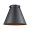 Appalachian Metal Shade shown in the  finish with a Matte Black shade