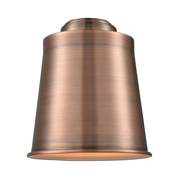 Addison Metal Shade shown in the Antique Copper finish