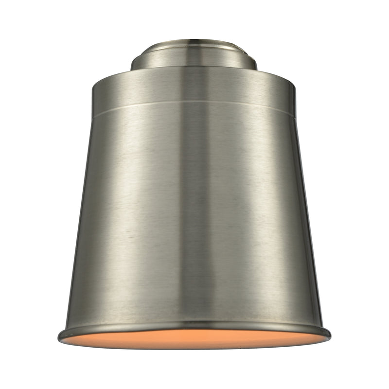 Addison Metal Shade shown in the Brushed Satin Nickel finish