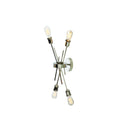 Dainolite 4 Light Wall Sconce, Burnished Chrome Finish NEB-194W-BC