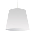 Dainolite 1 Light Oversized Drum Pendant Large White Shade OD-L-790