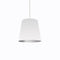 Dainolite 1 Light Oversized Drum Pendant, Medium - White /Silver OD-M-691