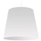 Dainolite 1 Light Oversized Drum Pendant X-Large White Shade OD-XL-790