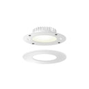 Dals Lighting 4" panel Light retrofit octagonal 4" can 9W Wet White RTF4-3K-WH