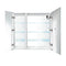Krugg Svange 36" X 36" LED Bi-View Medicine Cabinet with Dimmer and Defogger SVANGE3636R
