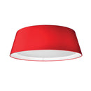 Dainolite 14W LED Flush Mount, Red TDLED-17FH-RD