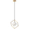 Dainolite 1 Light Halogen Pendant Gold TSN-1P-GLD