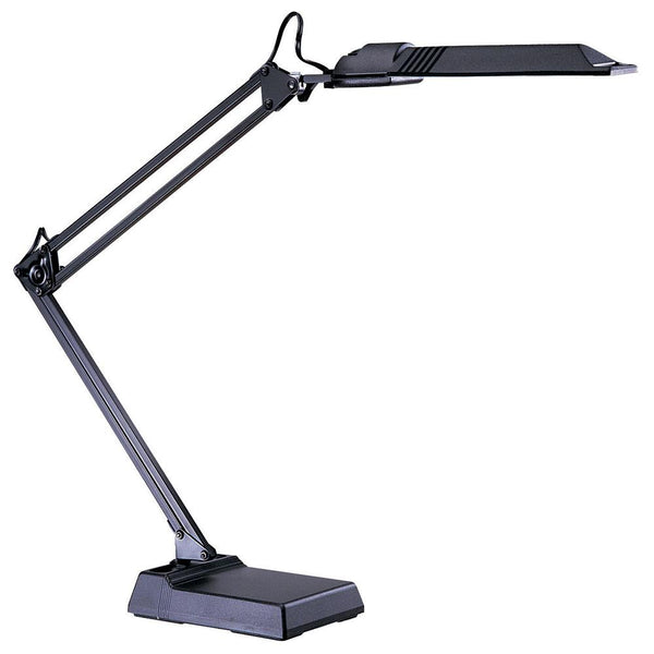 Dainolite Fluorescent Extended Reach Desk Lamp ULT133-BM-BK