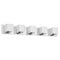 Dainolite 5 Light Vanity, Polished Chrome Finish V1230-5W-PC