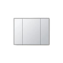 Aquadom Edge Royale LED Medicine Mirror Cabinet Recessed or Surface Mounted Defogger Dimmer LED 3X Makeup Mirror Electrical Outlets ER3-4832