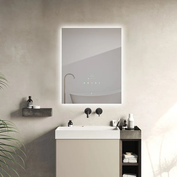 Aquadom AQUADOM Image Smart LED Lighted Bathroom Mirrors with Built-in TVs Android Support Google Play Bluetooth Connected I-2432