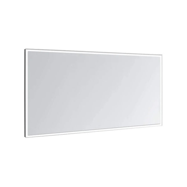 Aquadom AQUADOM Edge LED Bathroom Vanity Acrylight Technology Fog Free Touch Button Dimmable Wall Mounted Make Up and Shaving Bedroom Mirror IP54 Moisture Resistant E-6032