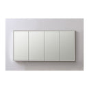 Aquadom Edge Royale LED Medicine Mirror Cabinet Recessed or Surface Mounted Defogger Dimmer LED 3X Makeup Mirror Electrical Outlets ER-7232