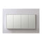 Aquadom Edge Royale LED Medicine Mirror Cabinet Recessed or Surface Mounted Defogger Dimmer LED 3X Makeup Mirror Electrical Outlets ER-7232
