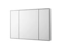 Aquadom Edge Royale LED Medicine Mirror Cabinet Recessed or Surface Mounted Defogger Dimmer LED 3X Makeup Mirror Electrical Outlets ER3-3632