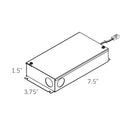 Dals Lighting 24W 12V DC Dimmable LED Hardwire Driver BT24DIM-IC