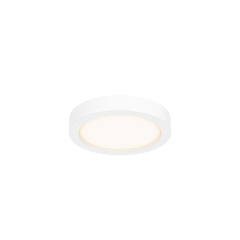 Dals Lighting 6" Round Indoor or Outdoor LED Flush Mount CFLEDR06-CC-WH