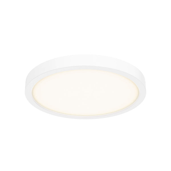 Dals Lighting 10" Round Indoor or Outdoor LED Flush Mount CFLEDR10-CC-WH