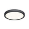 Dals Lighting 10" Round Indoor or Outdoor LED Flush Mount CFLEDR10-CC-BK