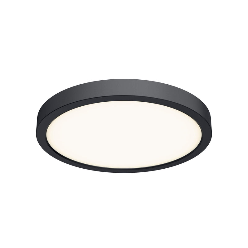 Dals Lighting 10" Round Indoor or Outdoor LED Flush Mount CFLEDR10-CC-BK