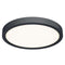 Dals Lighting 18" Round Indoor or Outdoor LED Flush Mount CFLEDR18-CC-BK