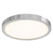 Dals Lighting 18" Round Indoor or Outdoor LED Flush Mount CFLEDR18-CC-SN