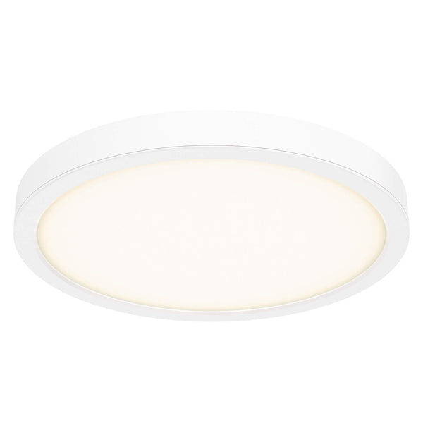 Dals Lighting 18" Round Indoor or Outdoor LED Flush Mount CFLEDR18-CC-WH