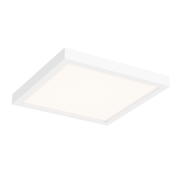 Dals Lighting 10" Square Indoor or Outdoor LED Flush Mount CFLEDSQ10-CC-WH