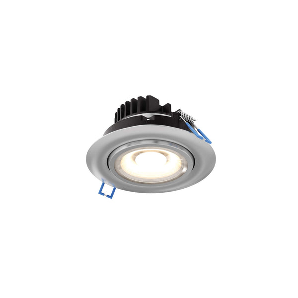 Dals Lighting 4" Round Recessed LED Gimbal Light In 5CCT GMB4-CC-SN