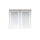 Krugg Svange 48" X 42" LED Medicine Cabinet with Dimmer and Defogger SVANGE4842D