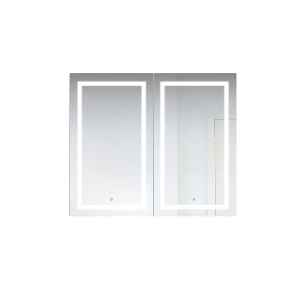 Krugg Svange 48" X 42" LED Medicine Cabinet with Dimmer and Defogger SVANGE4842D