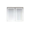 Krugg Svange 48" X 42" LED Medicine Cabinet with Dimmer and Defogger SVANGE4842D