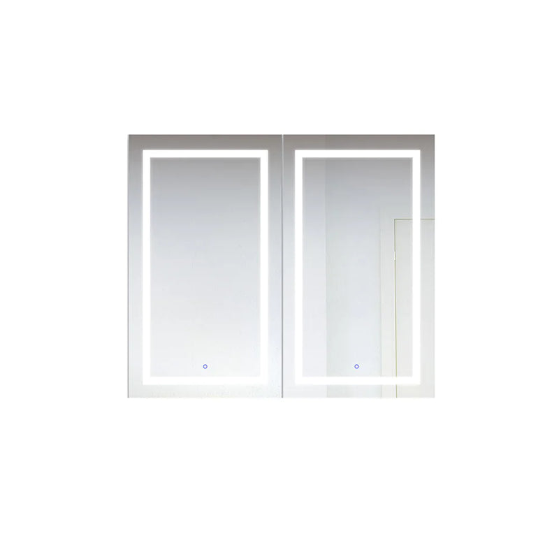 Krugg Svange 48" X 42" LED Medicine Cabinet with Dimmer and Defogger SVANGE4842D