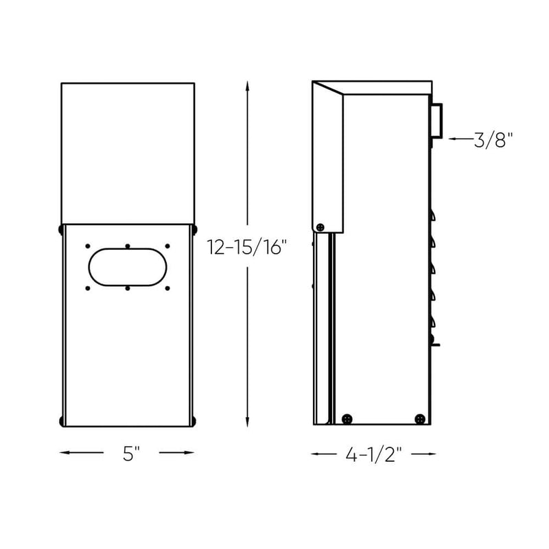 Dals Lighting 300W Landscape Transformer LTR-300-BK