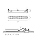 Dals Lighting 10 Light Microspot Recessed Down Light MSL10-3K-AWH