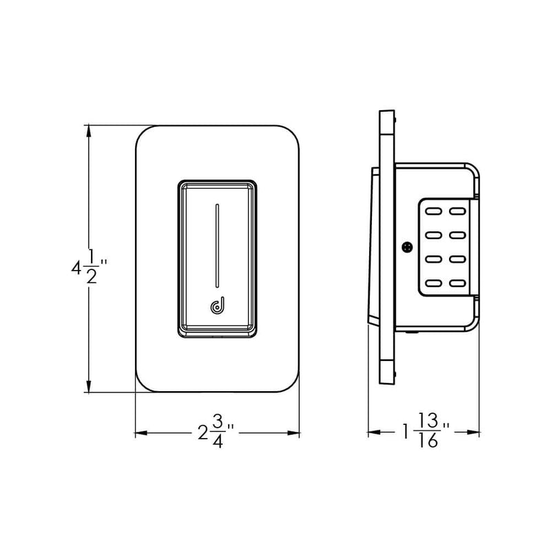 Dals Lighting Smart Dimmer Switch SM-DIMSW