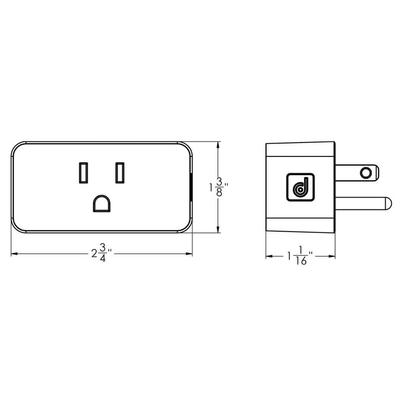 Dals Lighting Smart Plug SM-PLUG