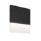 Dals Lighting 15" Square Ultra Slim Wall Sconce SQS15-3K-BK