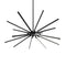 Dals Lighting 29" Star LED Pendant Light STRPD-3K-BK